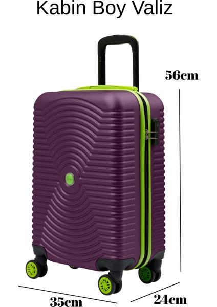 Kabin Boy Valiz 4x2 Teker Mor 1169 fırsatları
