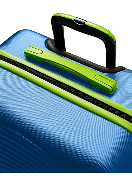 Kabin Boy Valiz 4x2 Teker Mavi 1169