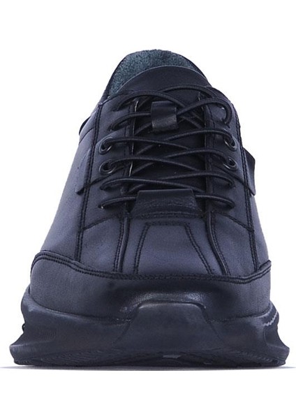 1970 Siyah Deri Erkek Sneaker Ayakkabı modelleri