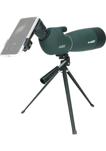 Svbony SV28 75X70MM Monoküler Teleskop Kuş Gözlem Dürbünü Telefon Uyumlu, Su Geçirmez