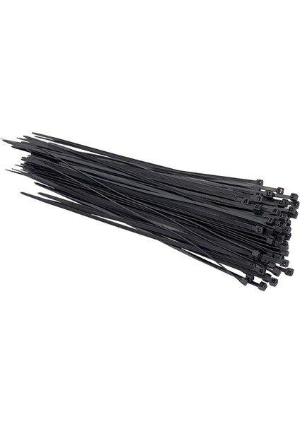 30 cm 3.6 mm Kablo Bağı Siyah (100LÜ Paket)