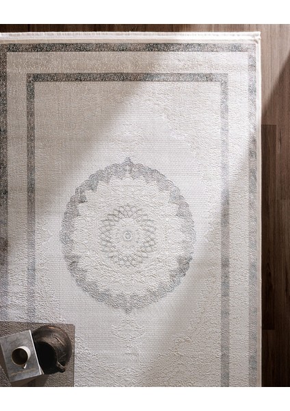 Mons Halı - Beyaz/mavi - 200X300 cm