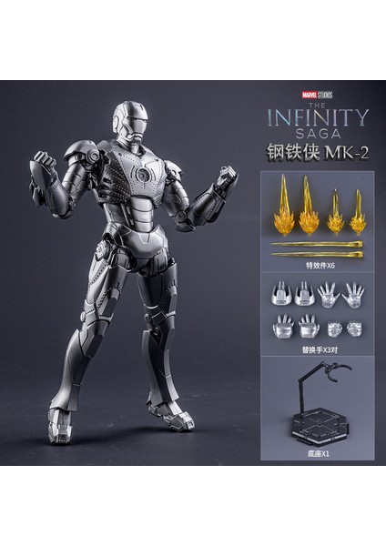 Marvel Iron Man Yenilmezler Örümcek Adam Erkek ve Kız Çocuk Oyuncakları Team America Model Mankenler (Yurt Dışından)
