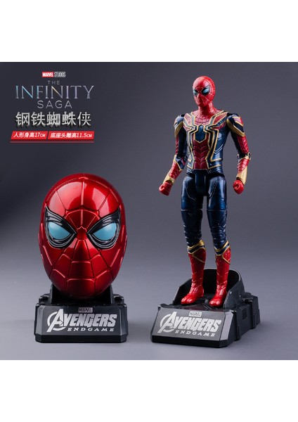 Marvel Iron Man Yenilmezler Örümcek Adam Erkek ve Kız Çocuk Oyuncakları Team America Model Mankenler (Yurt Dışından)