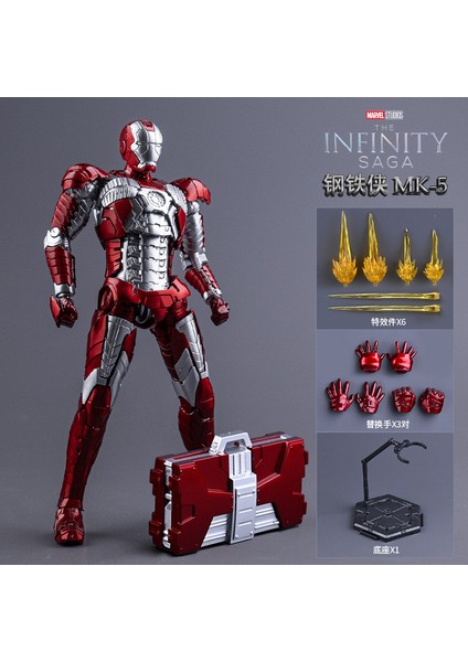 Marvel Iron Man Yenilmezler Örümcek Adam Erkek ve Kız Çocuk Oyuncakları Team America Model Mankenler (Yurt Dışından)