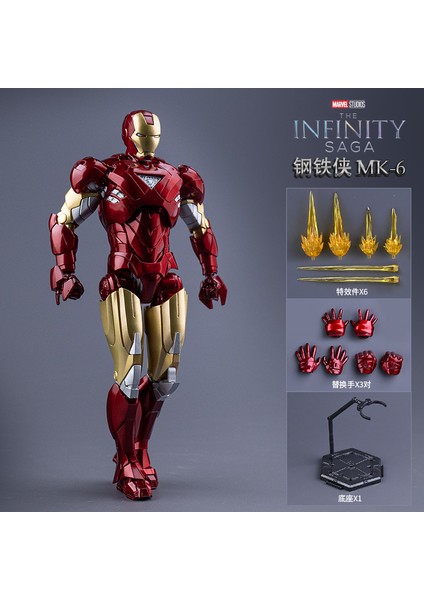 Marvel Iron Man Yenilmezler Örümcek Adam Erkek ve Kız Çocuk Oyuncakları Team America Model Mankenler (Yurt Dışından)