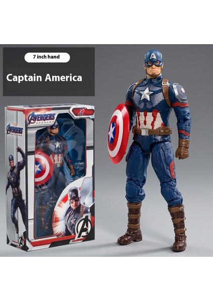 Anime Avengers Demir Adam Ofis Parçası Oyuncaklar Kaptan Amerika (Yurt Dışından)