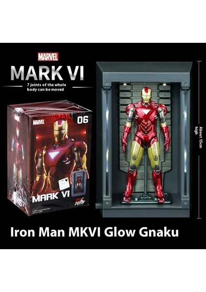 Anime Avengers Demir Adam Ofis Parçası Oyuncaklar Kaptan Amerika (Yurt Dışından)