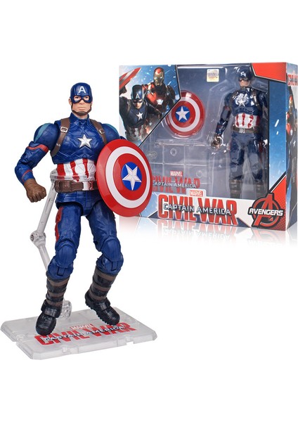 Marvel Yenilmezler 4 Örümcek Adam Iron Man Ultra Hareketli Model Stand Edition Figür (Yurt Dışından)