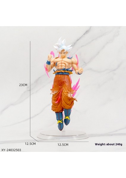Yedi Dragon Ball Süper Saiyan El Yapmak Için Anime Modeli Çevre Süsleri Sun Wukong Vegeta Klasik Süper Sai (Yurt Dışından)
