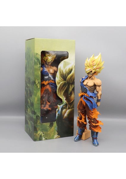 Yedi Dragon Ball Süper Saiyan El Yapmak Için Anime Modeli Çevre Süsleri Sun Wukong Vegeta Klasik Süper Sai (Yurt Dışından)