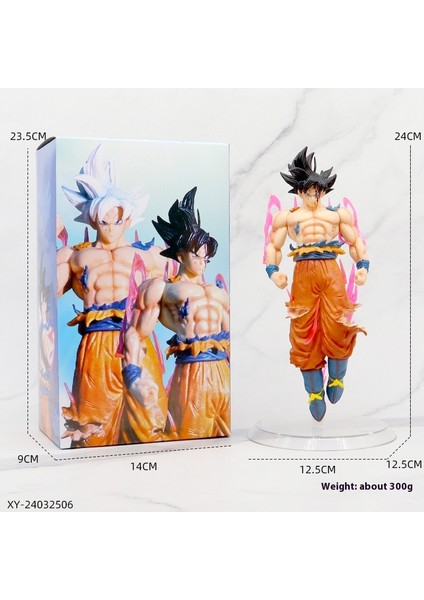 Yedi Dragon Ball Süper Saiyan El Yapmak Için Anime Modeli Çevre Süsleri Sun Wukong Vegeta Klasik Süper Sai (Yurt Dışından)