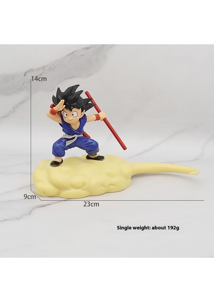 Yedi Dragon Ball Süper Saiyan El Yapmak Için Anime Modeli Çevre Süsleri Sun Wukong Vegeta Klasik Süper Sai (Yurt Dışından)