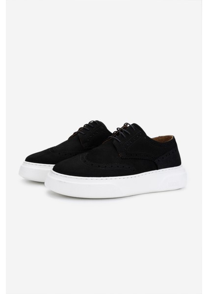 Erkek Hakiki Deri Siyah Nubuk Sneakers & Spor Ayakkabı 871 1207 Erk Erk Y25 Sıyah Nbk indirimleri