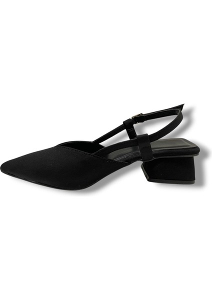 C-Shoes 6004-25 Zara V Ağız Kısa Topuk Kadın Ayakkab