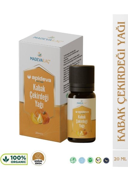 Kabak Çekirdeği Yağı 20 ml