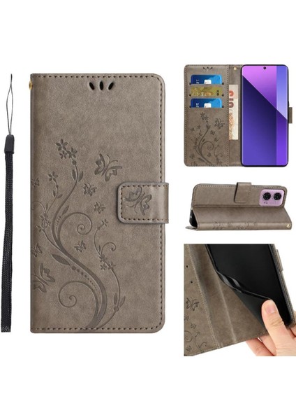 Motorola Moto G24 Kart Tutucu Pu Deri Bilek Kayışı Kapatma Için Filp Durumda (Yurt Dışından)