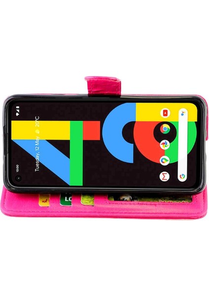 Google Piksel 4A 5g Kickstand Manyetik Kapatma Darbeye Pu Için Flip Case (Yurt Dışından) indirimleri