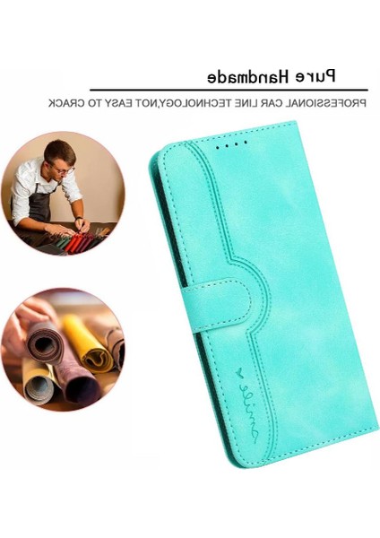 Realme C63 Case Premium Pu Cüzdan Yerleşik Mıknatıs Kapağı ile Uyumlu (Yurt Dışından)