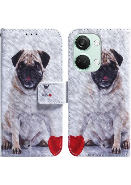 Oneplus Nord 3 Cüzdan Boyalı Manyetik Kapatma Kart Yuvaları Için Flip Case (Yurt Dışından)