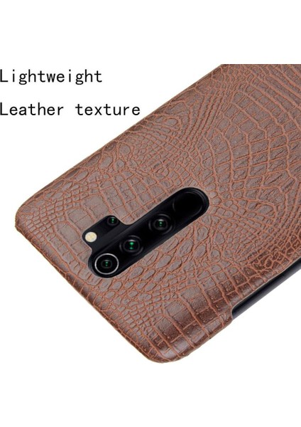 Xiaomi Redmi Not 8 Pro Klasik Timsah Moda Için Şık Klasik Durumda (Yurt Dışından) fırsatları