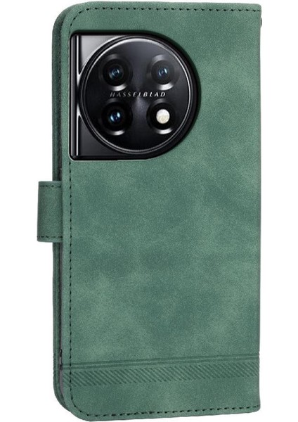 Oneplus 11 Bileklik Premium Manyetik Kapatma Kart Yuvaları Için Flip Case (Yurt Dışından)