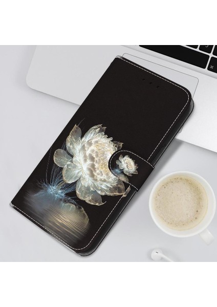 Xiaomi Poco F6 Pro Cüzdan Kart Yuvaları Pu Deri Manyetik Kapatma (Yurt Dışından)