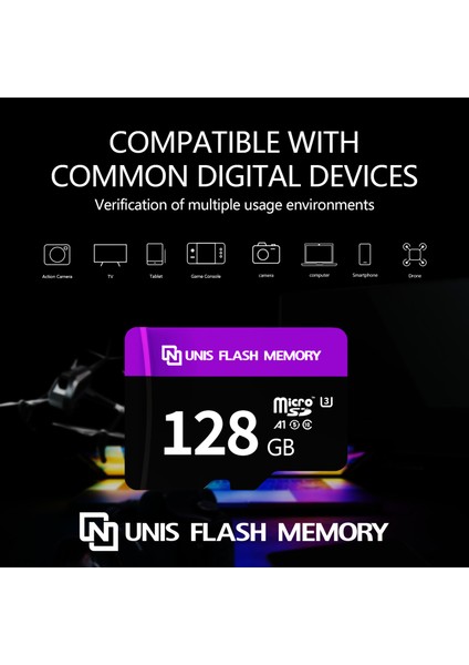 128GB Microsdxc - 4k/8k | Ipx7 Su Geçirmez ve Darbeye Dayanıklı | Djı Dronları/gopro/slr Kameralar Için Uygundur (Yurt Dışından) fırsatları