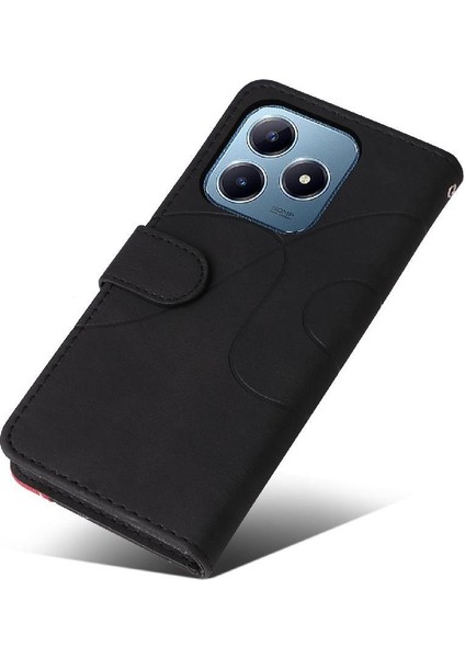 Kart Yuvası Standı Kickstand Koruyucu Flip ile Realme C61 Için Flip Case (Yurt Dışından)