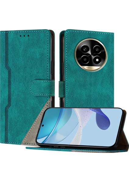 Realme 13 Pro Plus Cüzdan Kılıfı Pu Deri Kart Kılıfı ile Uyumludur El Standı Özelliği (Yurt Dışından)