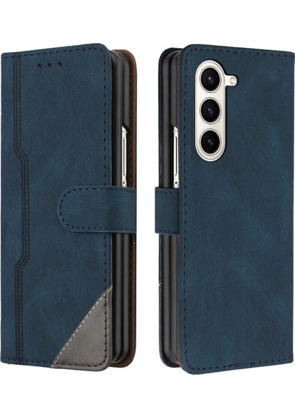 Samsung Galaxy Z Fold 6 Cüzdan Kılıfı Pu Deri Kart Kılıfı ile Uyumludur El Standı Özelliği (Yurt Dışından)