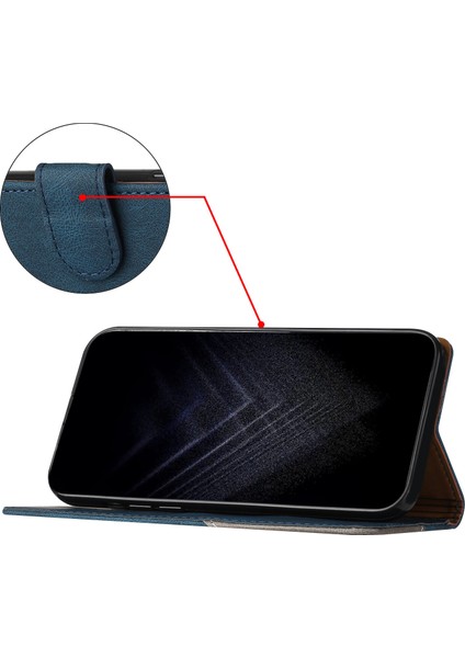Samsung Galaxy Z Fold 6 Cüzdan Kılıfı Pu Deri Kart Kılıfı ile Uyumludur El Standı Özelliği (Yurt Dışından) modelleri