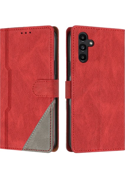 Samsung Galaxy A35 Cüzdan Kılıfı Pu Deri Kart Kılıfı ile Uyumludur El Standı Özelliği (Yurt Dışından)