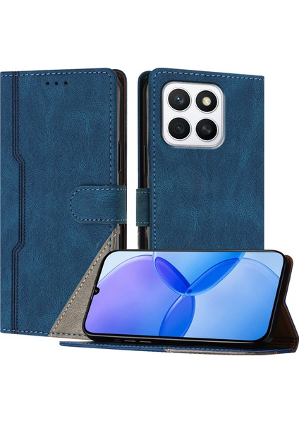Honor X8C Cüzdan Kılıfı Pu Deri Kart Kılıfı ile Uyumludur El Standı Özelliği (Yurt Dışından)