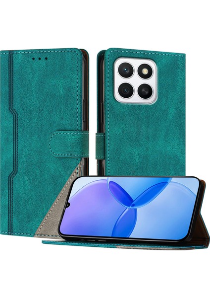Honor X8C Cüzdan Kılıfı Pu Deri Kart Kılıfı ile Uyumludur El Standı Özelliği (Yurt Dışından)