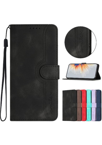 Sony Xperia 10 Vı Case Premium Pu Dahili Mıknatıs Kapağı ile Uyumlu (Yurt Dışından)
