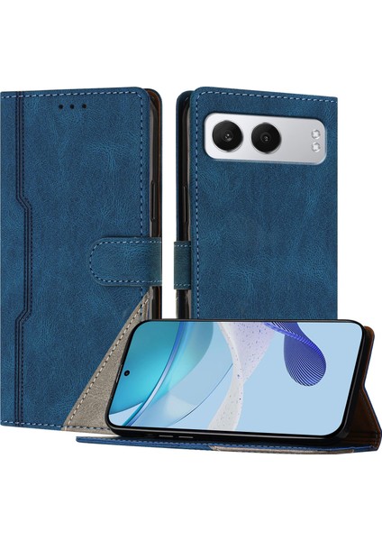 Oneplus Nord 4 Cüzdan Kılıfı Pu Deri Kart Kılıfı ile Uyumludur El Standı Özelliği (Yurt Dışından)