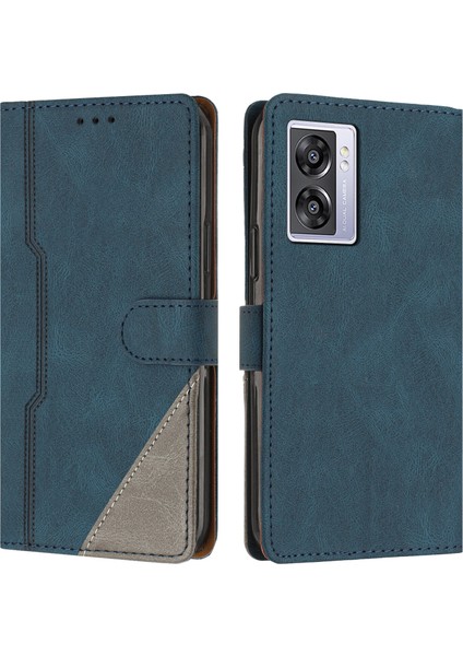 Oppo A57 2022 Cüzdan Kılıfı Pu Deri Kart Kılıfı ile Uyumludur El Standı Özelliği (Yurt Dışından)