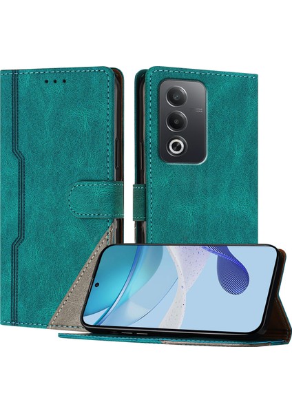 Oppo A80 5g Cüzdan Kılıfı Pu Deri Kart Kılıfı ile Uyumludur El Standı Özelliği (Yurt Dışından)