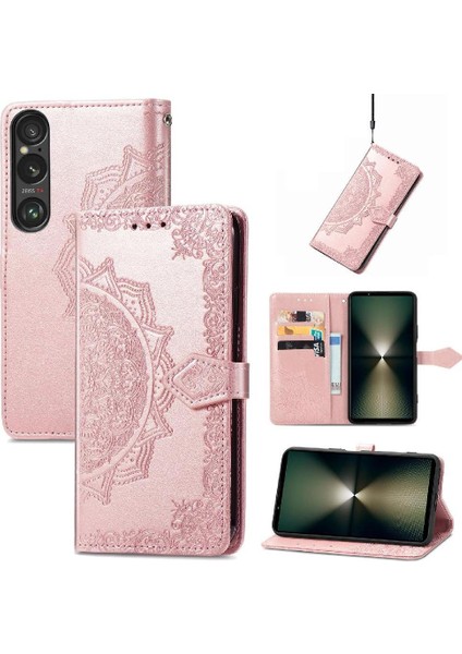 Sony Xperia 1 Vı Flip Kapak Için Flip Case Basit Iş Deri Kılıf (Yurt Dışından)