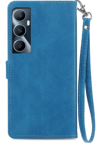 Realme C65 Cüzdan Çok Renkli Çoklu Kart Yuvası Iş Çevirme Için Flip Case (Yurt Dışından) modelleri