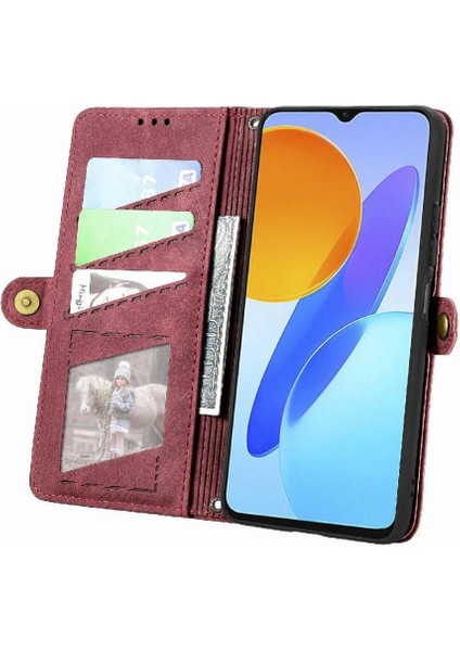 Onur X8 5g Için Flip Case Kapak Darbeye Cüzdan Deri Kılıf (Yurt Dışından)