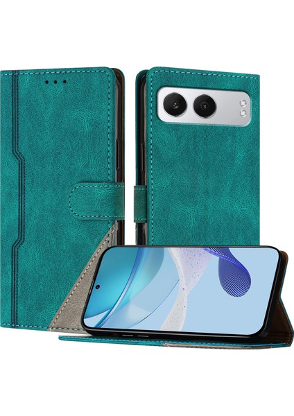 Oneplus Nord 4 Cüzdan Kılıfı Pu Deri Kart Kılıfı ile Uyumludur El Standı Özelliği (Yurt Dışından)