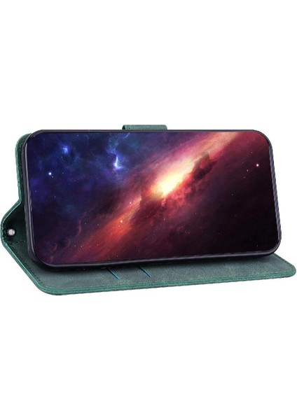 Infinix Not 40 Pro Plus Kickstand Özelliği Için Flip Case Geometrik Cüzdan (Yurt Dışından)