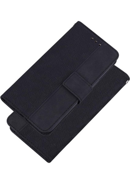 Realme Not 60 Cüzdan Kapak Premium Pu Deri Kickstand Için Flip Case (Yurt Dışından)