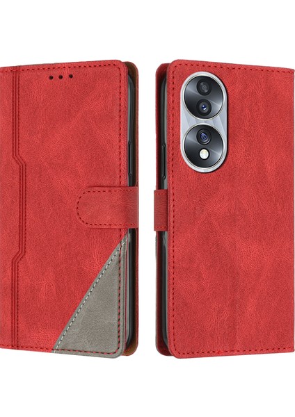Honor 70 Cüzdan Kılıfı Pu Deri Kart Kılıfı ile Uyumludur El Standı Özelliği (Yurt Dışından)