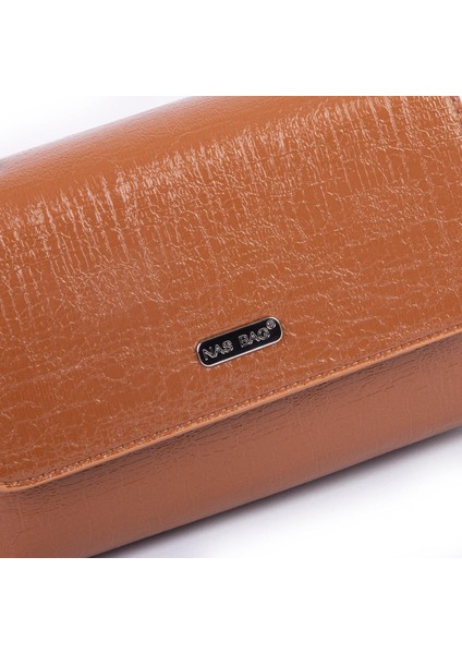 Kadın Mini Zincirli Omuz ve Çapraz Çanta Taba ( 19X10 cm ) fiyatları
