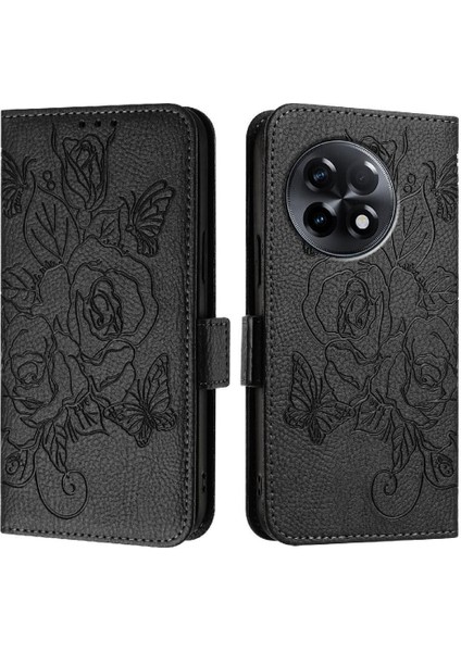Oneplus 11R 5g Pu Deri Manyetik Cüzdan Kredi Kartı Yuvası ile Kılıf (Yurt Dışından)