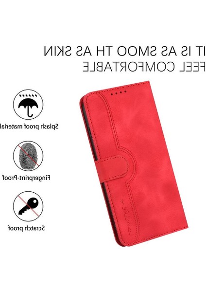 Realme C63 Case Premium Pu Cüzdan Yerleşik Mıknatıs Kapağı ile Uyumlu (Yurt Dışından)