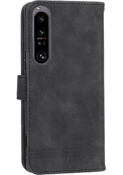 Sony Xperia 1 Iv Kart Yuvaları Için Flip Case Manyetik Kapatma Bileklik Nakit (Yurt Dışından) indirimleri